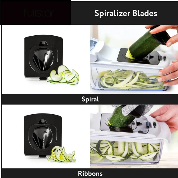 15-in-1 Vegetable Chopper with Container | Multifunctional Food Cutter